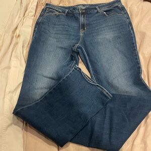Old Navy Women's Straight Leg Blue Jeans